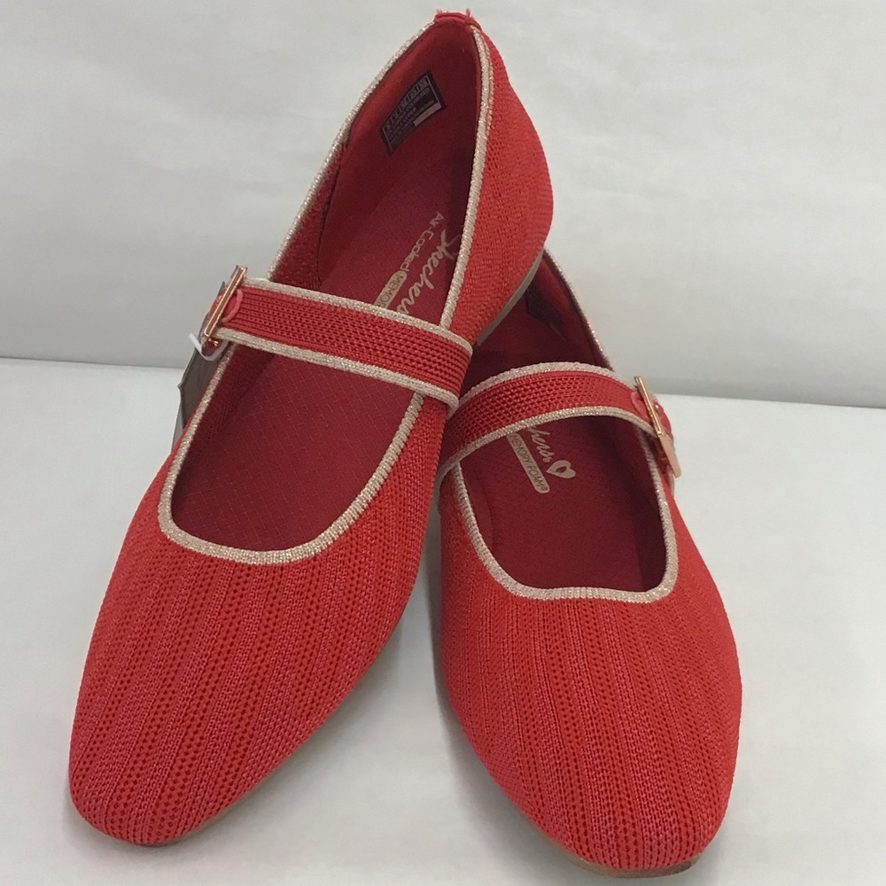 New Womens Flat Shoe Skechers Cleo’s Snip-Glamorous Size 6 Style 158368